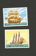 POLYNESIE 1977 - Poste N° 117 Et 118 " Voiliers " Neufs** - Unused Stamps