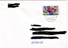 Table Tennis Germany Stamp On Mailed Cover - Tischtennis