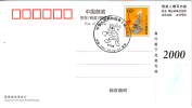 Table Tennis China Special Cancel 2005 On Card - Tennis De Table