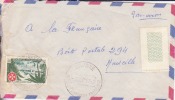 SOUANKE ( Petit Bureau ) CONGO - 1957 - Afrique,colonies Francaises,avion,lettre,m Arcophilie,rare - Cartas & Documentos