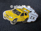 Pin's CITROËN ZX (CAMEL - MICHELIN - TOTAL) - Citroën