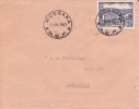 MOSSAKA ( Petit Bureau ) Transit > BRAZZAVILLE - CONGO - 1957 - Afrique,colonies,avion,le Ttre,marcophilie,rare - Storia Postale