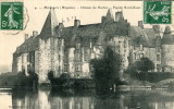 CPA 53 MEZANGERS CHATEAU DU ROCHER FACADE NORD OUEST 1909 - Autres & Non Classés