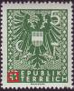 Österreich 1945, ANK 716- Plattenfehler Farbklecks Statt Rechtem Ö- Punkt - Variétés & Curiosités