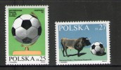 POLOGNE-POLAND 1982  FOOTBALL  YVERT N°2627/28 NEUF MNH** - 1982 – Spain