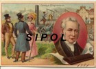 Georges Stephenson Né Le 8/6 1781 à Wylam ( Newcastle ) Inventa Les Locomotives - Suchard
