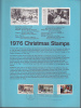 Souvenir Page FDC - Christmas 1976 - 1971-1980