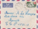 DOLISIE - CONGO - 1957 - Afrique,colonies Francaises,avion,lettre,m Arcophilie - Lettres & Documents