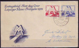 GERMANY  - DDR  -   LEIPZZIG MESSE - FAIR  - FDC - 1951 - Pelicans