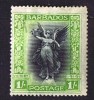 1920  Victory From Victoria Memorial  1/-  SG 209  MH * - Barbados (...-1966)