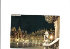 B54235 Bruxelles Market Place Used Perfect Shape Back Scan Available At Request - Brussel Bij Nacht