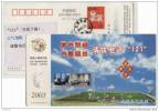 China 2003 Guixi Meteorological Bureau Advertising Pre-stamped Card Modern Meteorology Observation Station Stand - Climate & Meteorology