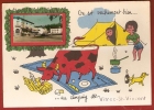 Cpsm 10X15 " ..vachement Bien Au Camping De (16) VITRAC ST VINCENT" (520 H) HUMOUR. Mini Vue : Bar & Place - Other & Unclassified