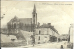 53 - CRAON - L'Eglise St-Nicolas Vue Des Ponts - Craon