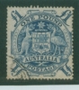 AUSTRALIA 1949/1950    £ 1 USATO  ONE POUND CATALOGO  YVERT TELLIER N° 166 - Used Stamps