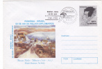 RUBIN MUSEUM, TEL AVIV, 1998, POSTAL STATIONARY, ENTIER POSTALE, OBLITERATION, CONCORDANTE, ROMANIA - Judaika, Judentum