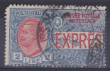 ITALIÊ - Michel - 1925 - Nr 213 - Gest/Obl/Us - Cote 40,00€ - Poste Exprèsse