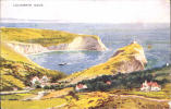 LULWORTH COVE Nr WEYMOUTH, DORSET BY E.W.H ~ PADDLE STEAMER ~ P/mk Corfe Castle - Other & Unclassified