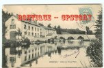 87 - BESSINES - Usine Du Vieux Pont - Dos Scané - Bessines Sur Gartempe