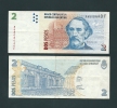 Banconota  Da  2  PESOS  ARGENTINA  -  Anno 2002. - Argentinië