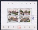 D Berlin 1987 Mi Bl. 8 772-75 Berlin - Blocks & Sheetlets