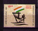 INDIA 2001 - LOGOTIPO DE LA INTERNATIONAL FLEET REVUE   - YVERT 1591 - Neufs