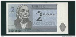 Banconota Da   2  KROONI  ESTONIA - Anno 1992. - Estonie