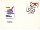 ICE HOCKEY, 1986, COVER FDC, RUSSIA - Hockey (su Ghiaccio)