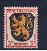 D+ Franz. Zone 1945 Mi 2 Mng Wappenmarke - Algemene Uitgaven