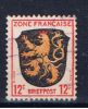 D+ Franz. Zone 1945 Mi 6 Wappenmarke - Emissioni Generali