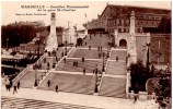 MARSEILLE Escalier Monumental De La Gare St Charles Très Belle Animation Très Bon état - Stationsbuurt, Belle De Mai, Plombières