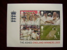 GB 2005 ENGLAND´S ASHES VICTORY MINISHEET With FOUR VALUES MNH. - Blokken & Velletjes