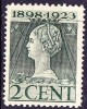 1923 Jubileumzegels 2 Cent Groen Tanding 11 X 12½ NVPH 121 D - Usati