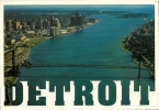 Carte Postale De Detroit (USA) Envoyée à Manage En Belgique - Detroit