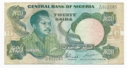 Banconota Da  20  NAIRA  NIGERIA  -  Anno 2006. - Nigeria