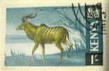 Kenya 1966 Greater Kudu 1s - Used - Kenia (1963-...)