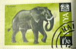 Kenya 1966 Elephant 1s 30c - Used - Kenia (1963-...)