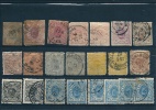 Lot Entre N°6 Et 45 Obli, Second Choix, Cote= 190,00€ De 1859 à 1880 - 1859-1880 Wapenschild