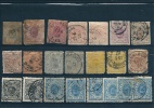 Lot Entre N°6 Et 45 Obli, Second Choix, Cote= 190,00€ De 1859 à 1880 - 1859-1880 Coat Of Arms