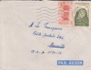 Ouagadougou Kadiogo Haute Volta Burkina Faso Afrique Colonie Française Lettre Par Avion Pour Marseille Marcophilie - Storia Postale