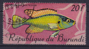 Burundi 1967 Mi. 331    20 Fr Fische Fish - Oblitérés