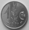 Un Centime 1977 - 1960-2001 Francos Nuevos