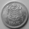 Un Franc 1943 - 1922-1949 Louis II.