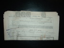 AVERTISSEMENT DES IMPOTS TARIF TYPE BLANC 1 C X4 OBL. ?-1-03 ANET (28 EURE ET LOIR) - 1900-29 Blanc