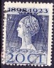 1923 Jubileumzegels 20 Cent Blauw Lijntanding 11½  X 12 NVPH 125 G - Oblitérés