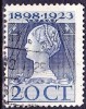 1923 Jubileumzegels 20 Cent Blauw Lijntanding 11½  X 12 NVPH 125 G - Gebraucht