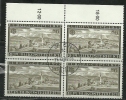 Austria Osterreich 1977 Europa Attersee Upper Austria  Block Of 4 Serie - 1977