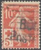 1914, Francia, Pro Croce Rossa,  ,  Usato - Gebruikt