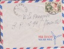 LARGEAU - TCHAD - Afrique,colonies Francaises,avion,lettre,m Arcophilie - Storia Postale