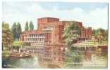 UK, Shakespeare's Memorial Theatre, Stratford-on-Avon, Valentine's, Brian Gerald Painting, Postcard[P7862] - Stratford Upon Avon